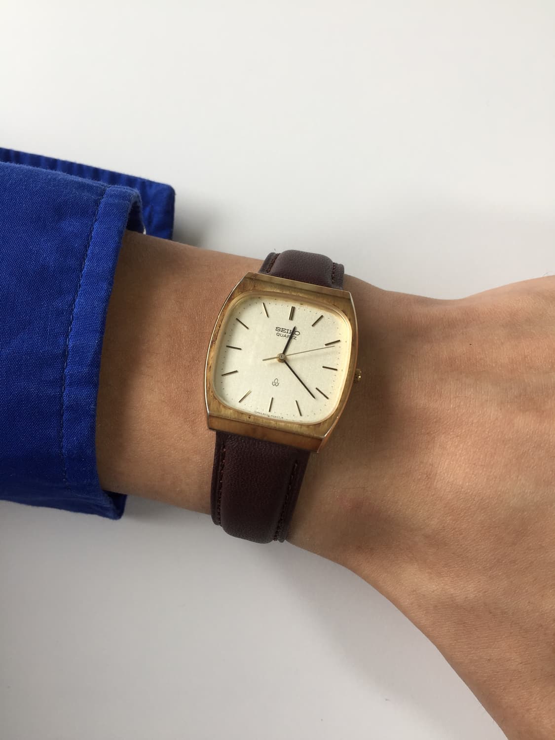 80s seiko vintage gold square quartz 상품이미지6