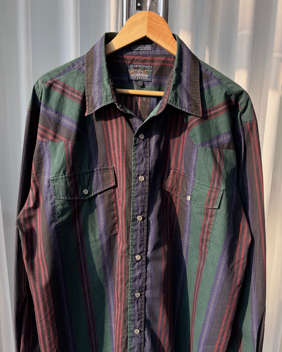 [2XL]Salmon River USA 카우보이 웨스턴 셔츠 상품이미지4