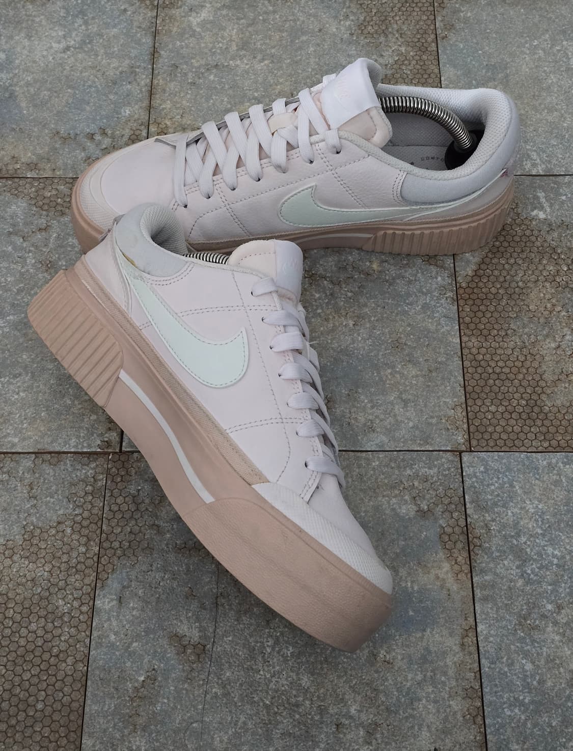 (250)나이키 코트 레거시 리프트 핑크 상품이미지5