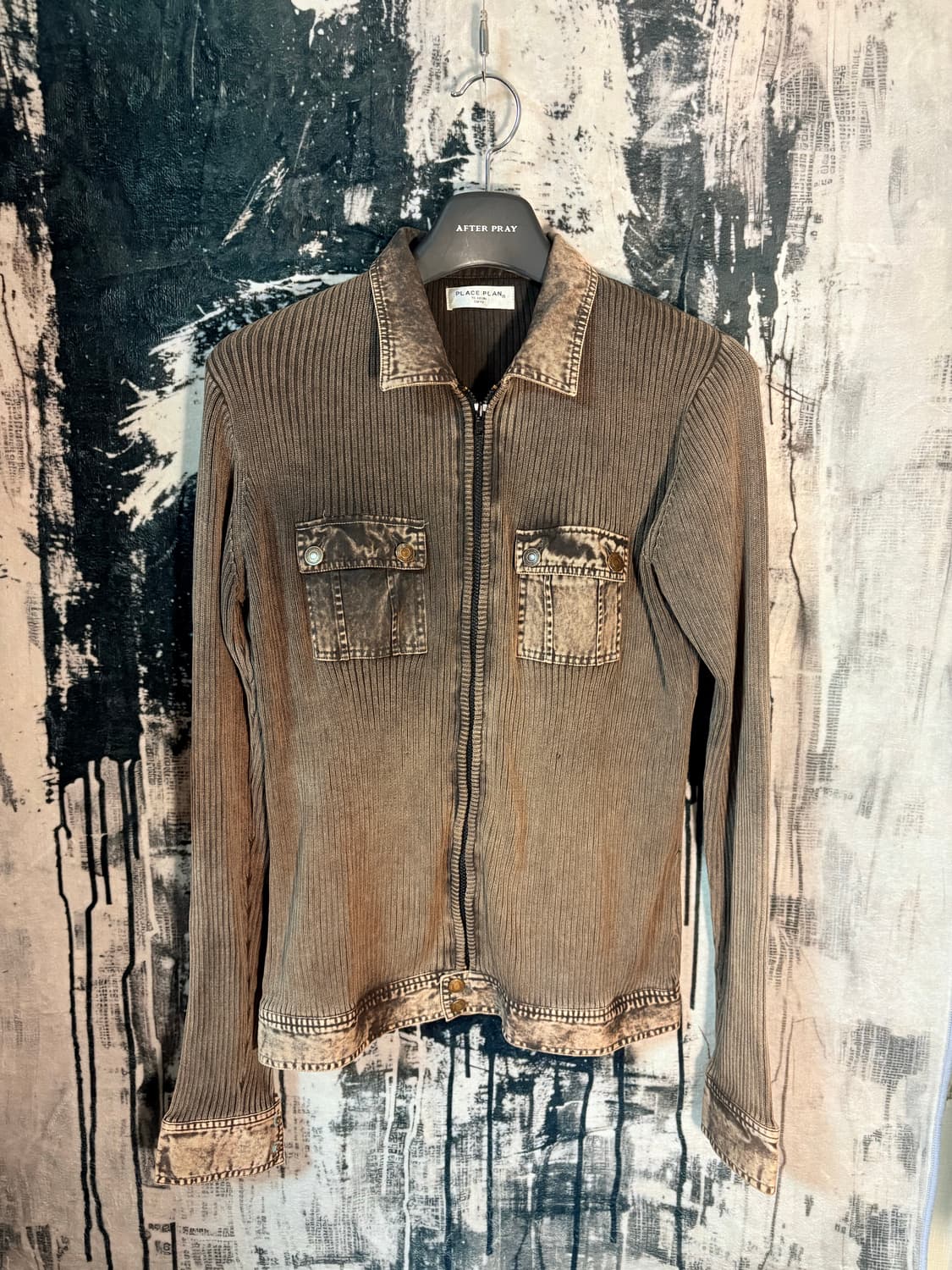 00’s Place plan zip-up jacket  상품이미지1