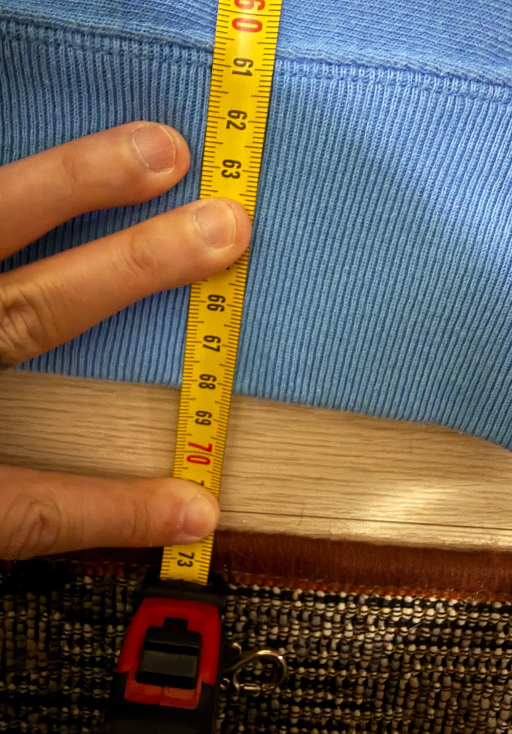 챔피온 리버스 위브 맨투맨 S 하늘색 상품이미지4