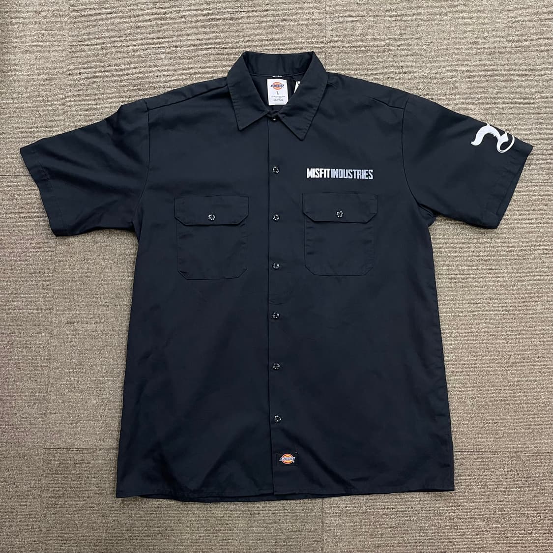 (L) Dickies 디키즈 반팔 셔츠 프린팅 상품이미지1