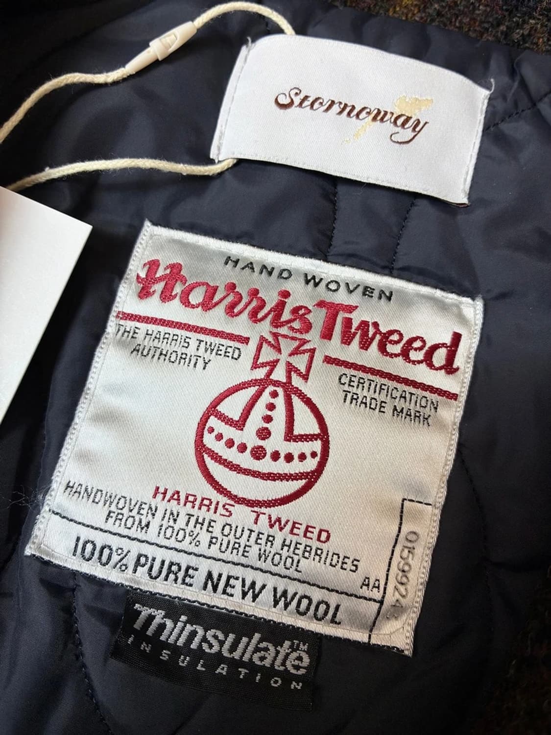 클로모르 스토너웨이 x 해리스트위드 울 라이더 자켓 PN8034 상품이미지7