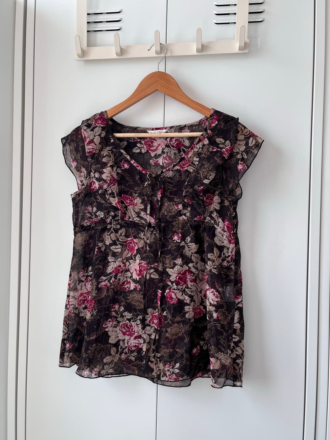 Rosa cheri 로사체리 장미 레이스 블라우스 상품이미지5