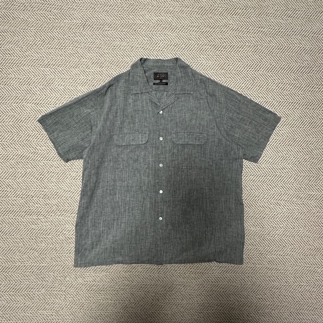 BEAMS PLUS japan made linen shirt 상품이미지1