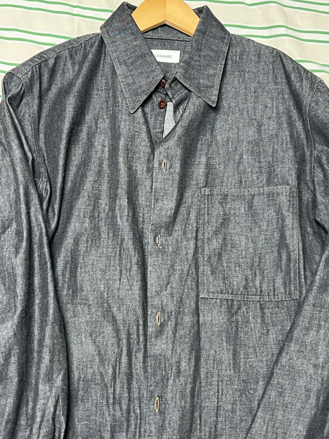 [48] 르메르 샴브레이 셔츠 상품이미지2