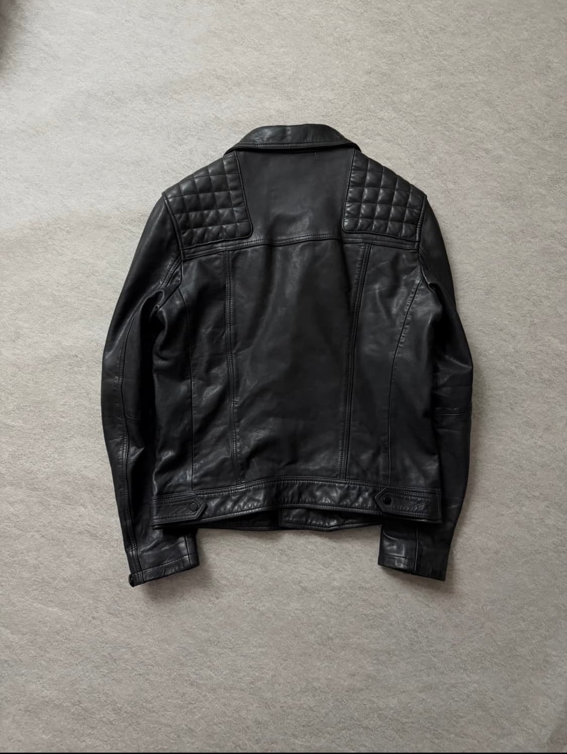 올세인츠콘로이바이커레더자켓 상품이미지2