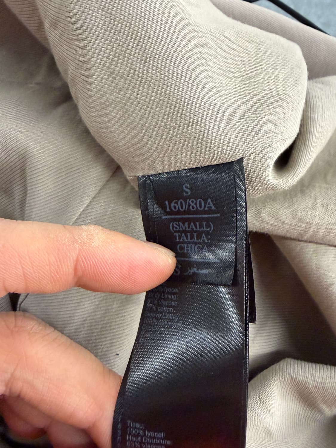 Allsaints trench coat S 상품이미지6