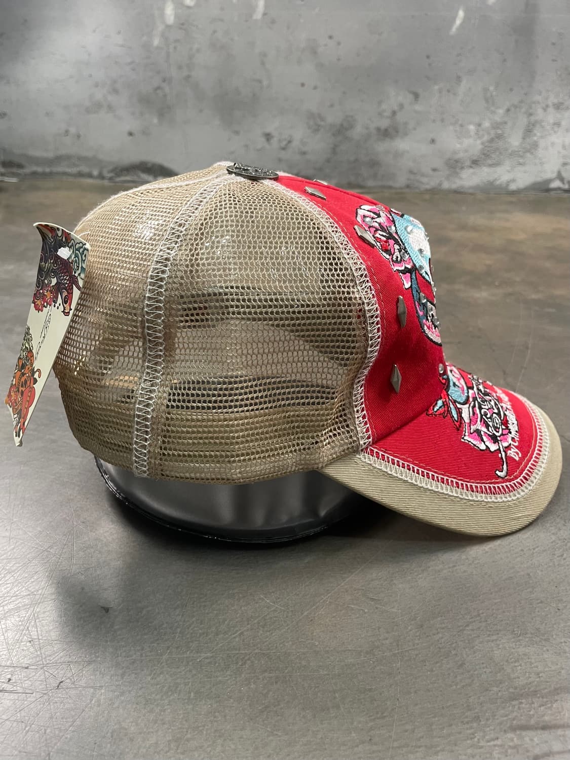 에드하디 데드스탁 스컬 메쉬캡 상품이미지5