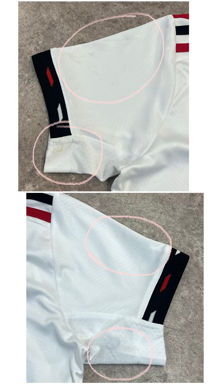 아디다스 맨유 22-23 호날두 반팔 유니폼 화이트 S #csz3843 상품이미지6