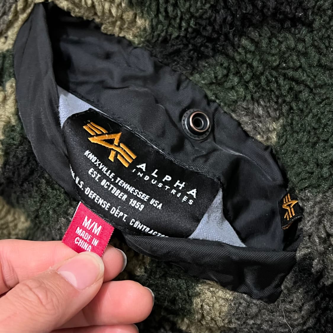 [100-105] 알파인더스트리 항공점퍼 상품이미지5