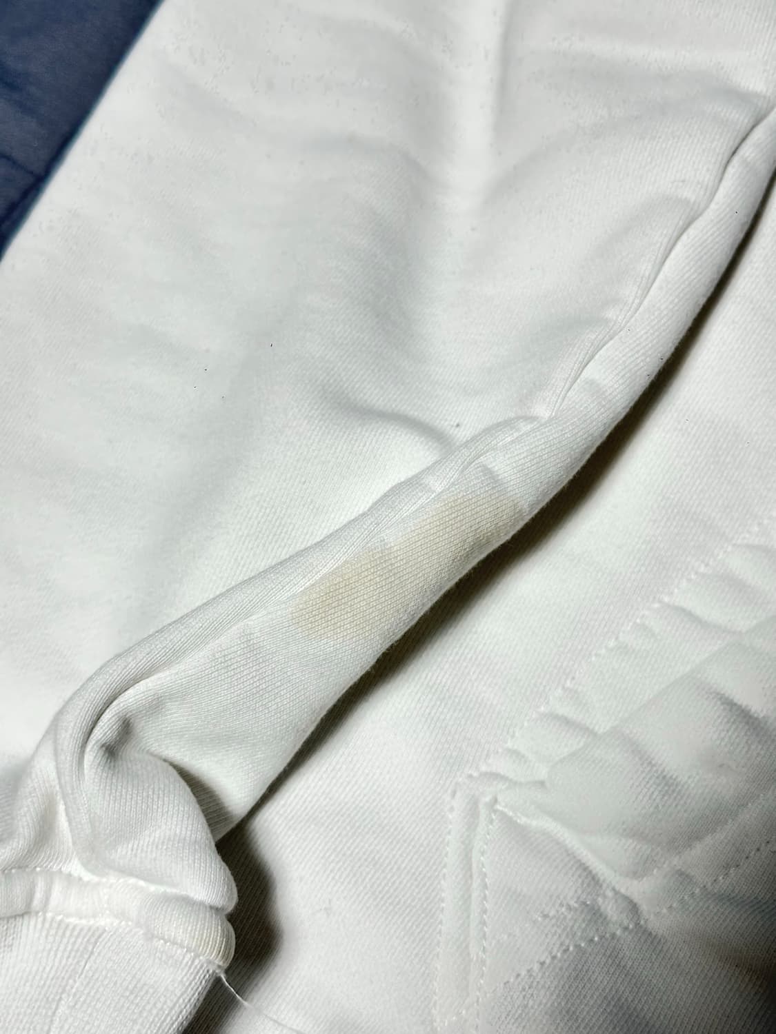 정품 스톤아일랜드 브러쉬드 코튼 후드티(M사이즈/화이트) 상품이미지9