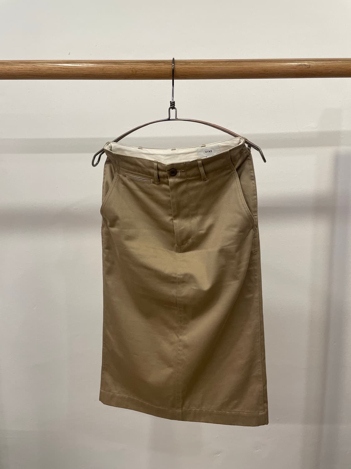 HYKE beige skirt 상품이미지1