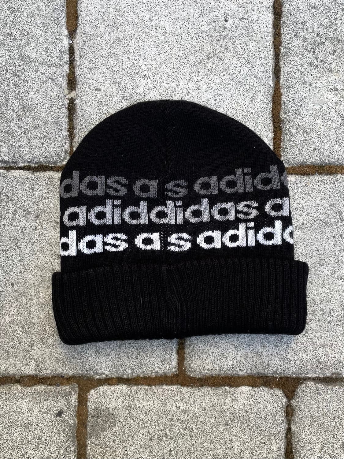 Jpn Adidas 아디다스 스펠아웃 로고 커프 비니 상품이미지4