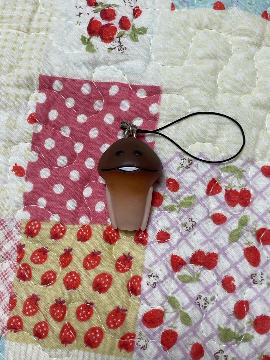 고전 빈티지 나메코 스트랩 키링 상품이미지2