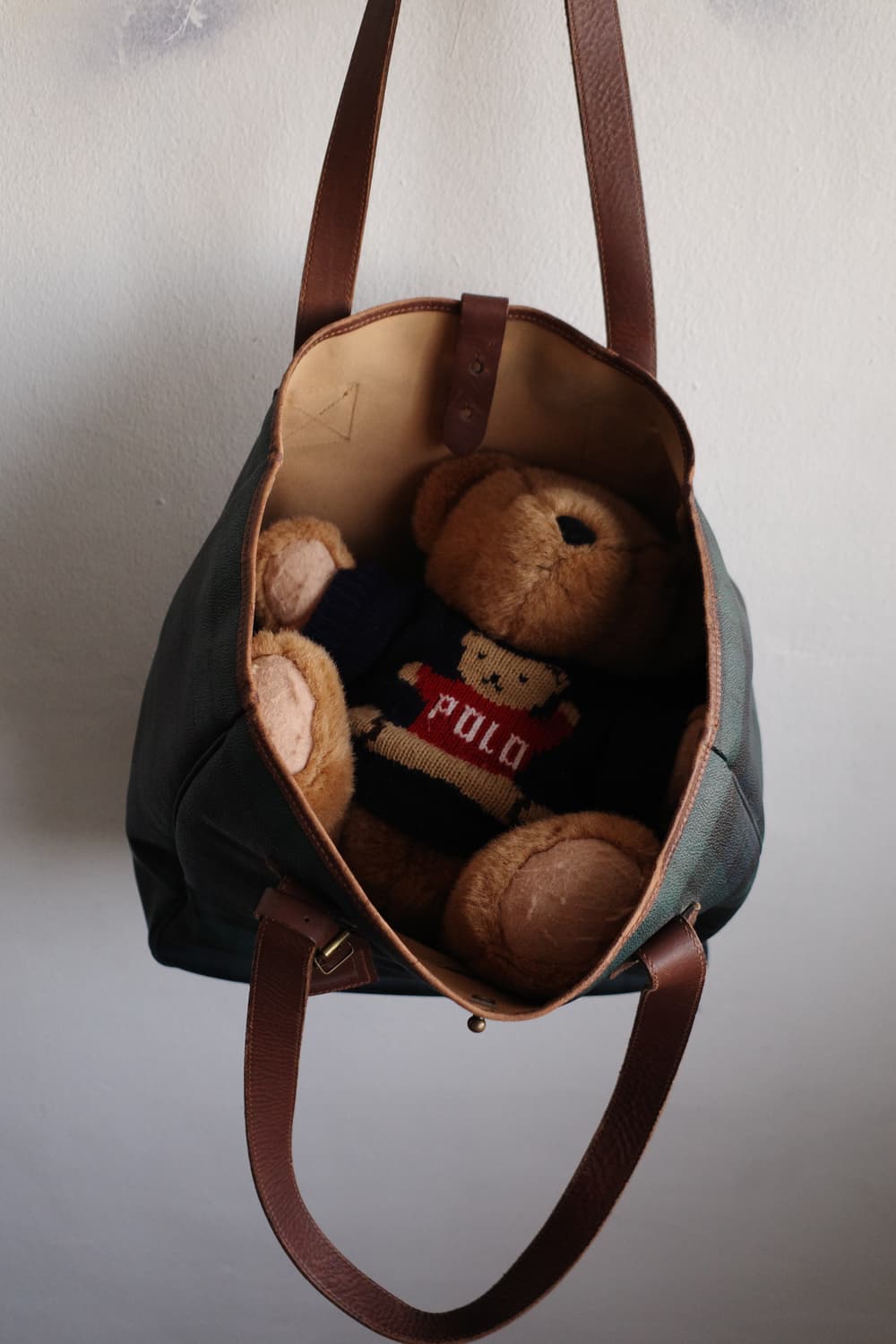 폴로 타탄체크 토트백 상품이미지1