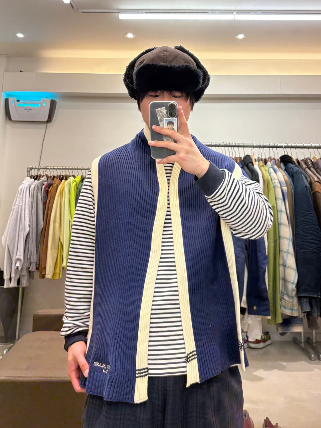 스톤아일랜드 니트 머플러 상품이미지9