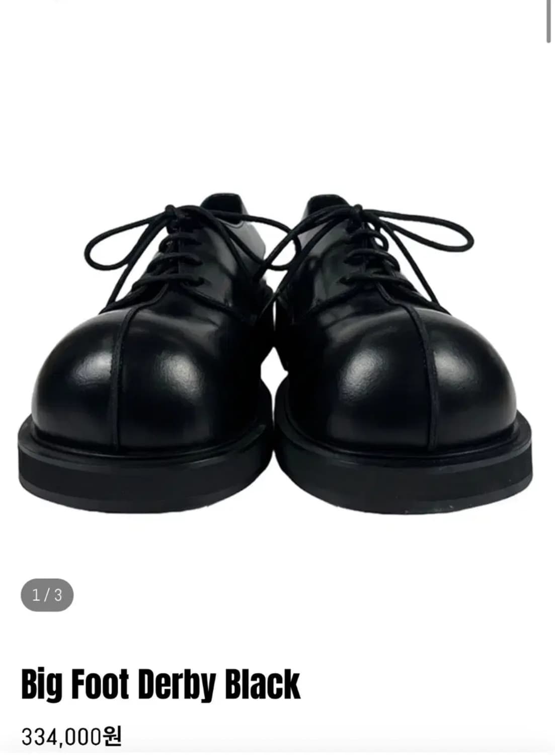 노아이디어 빅풋 더비 슈즈 상품이미지1