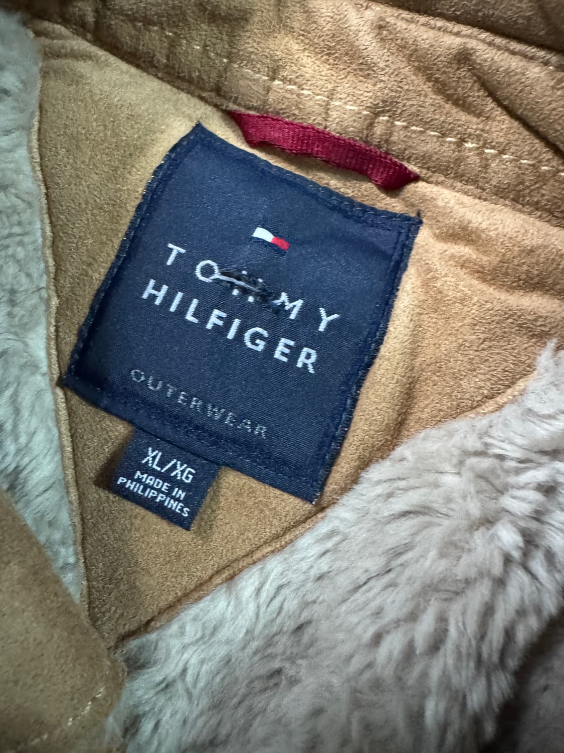 희귀!! 타미힐피거 무스탕 오버핏 셔츠 자켓 XL ~2XL 상품이미지3
