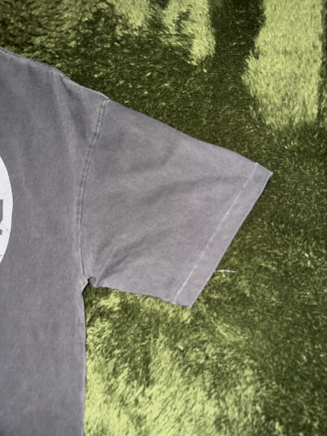 [3] 펀치드렁크파티즈 헐트 로고 가먼트 다잉 싱글스티치 티셔츠 상품이미지8