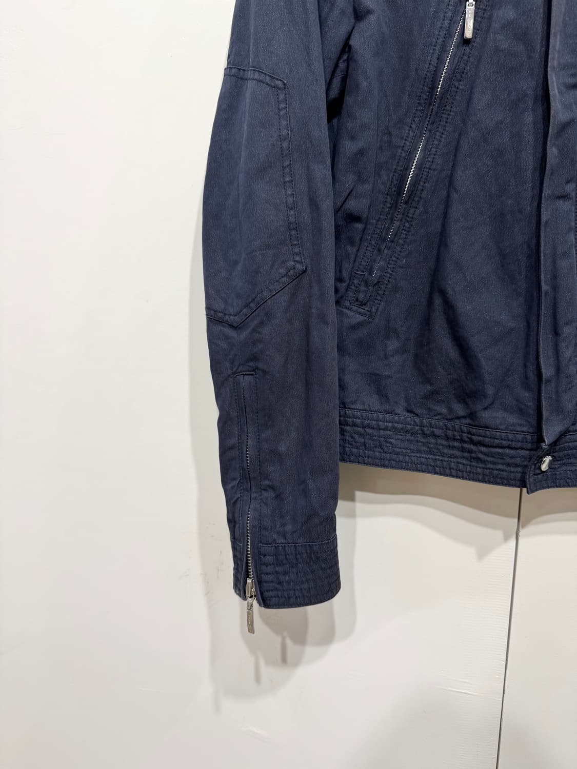 베르사체 콜렉션 멀티 지퍼 글리터 펄 자켓 상품이미지3