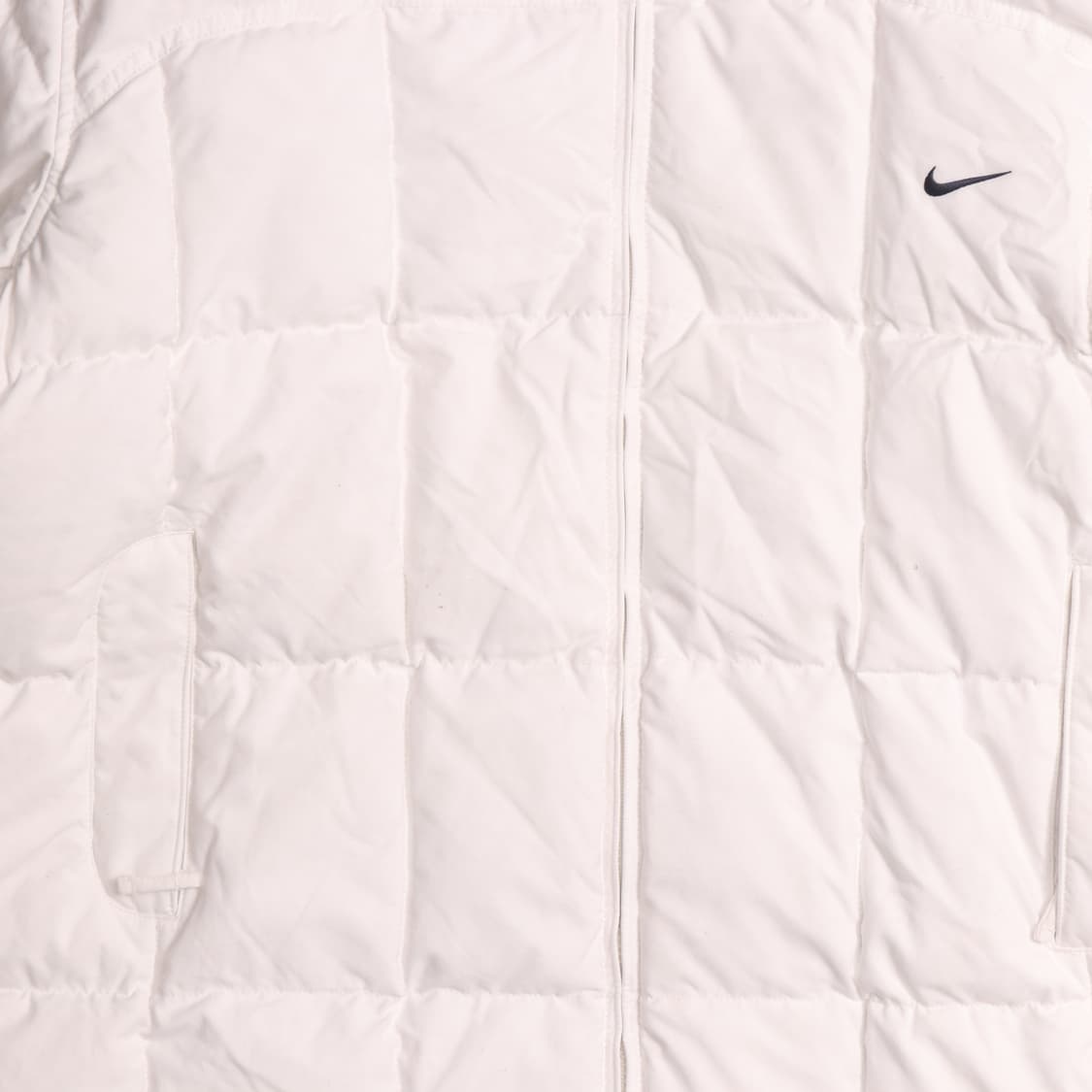 00's 나이키 화이트 스우시 숏패딩 A1842 상품이미지5