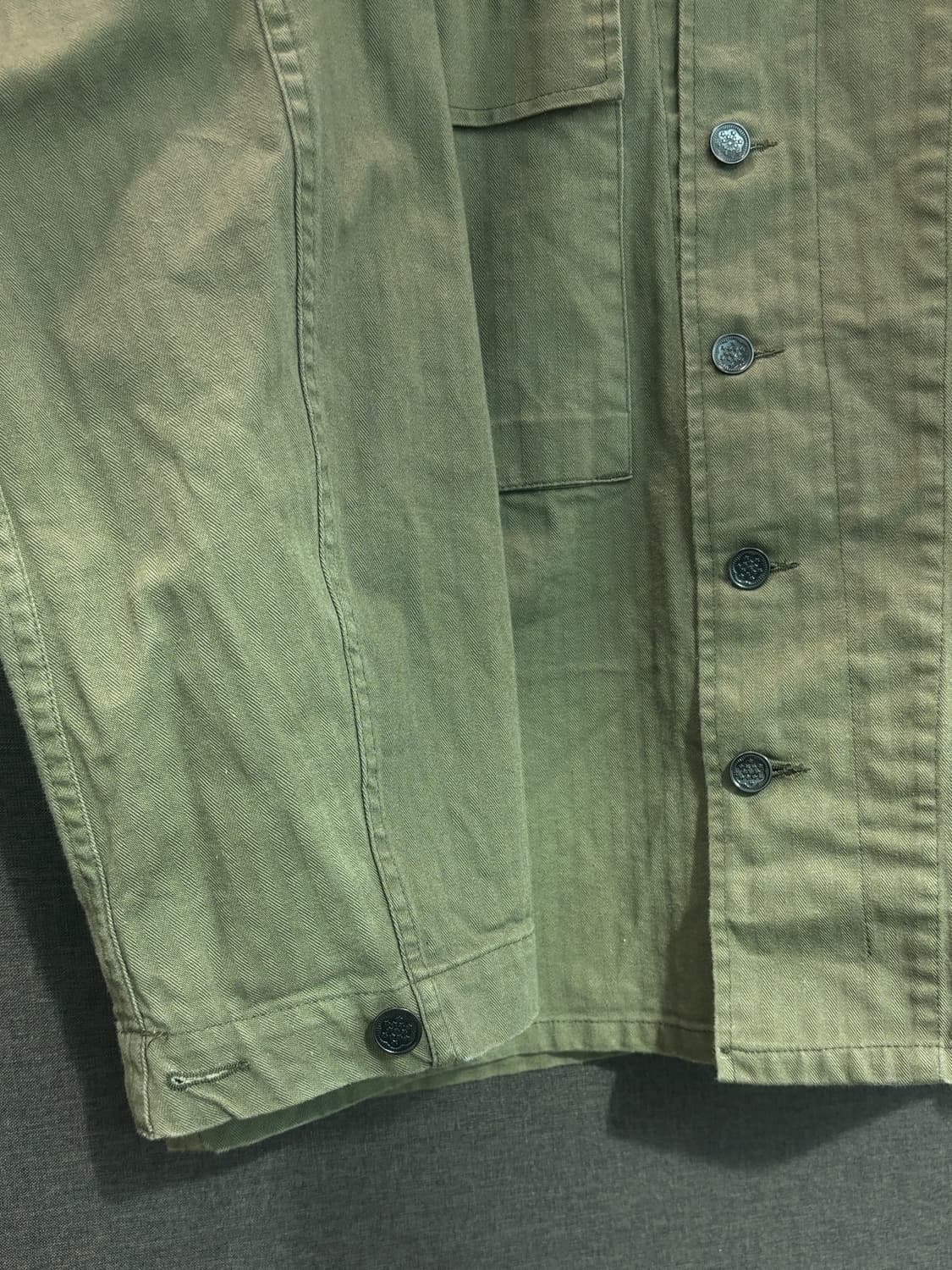 YMCLKY US M-43 HBT Jacket - Olive 상품이미지6