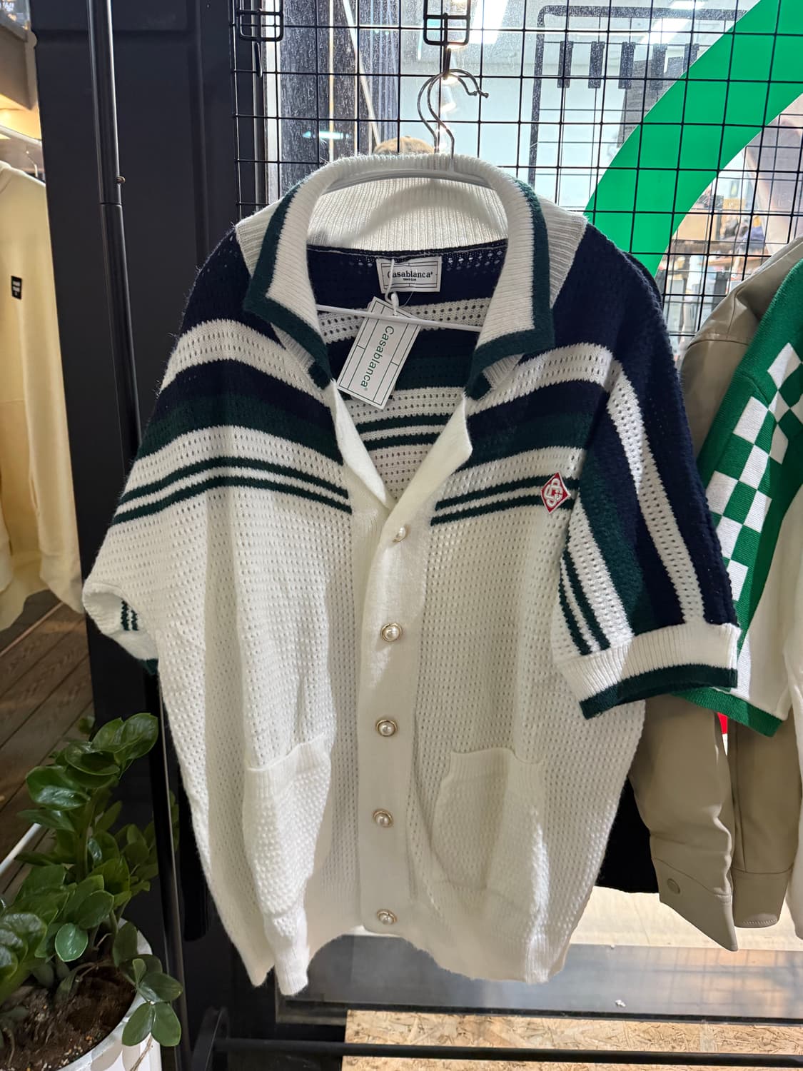 Casablanca 반팔 가디건 상품이미지1