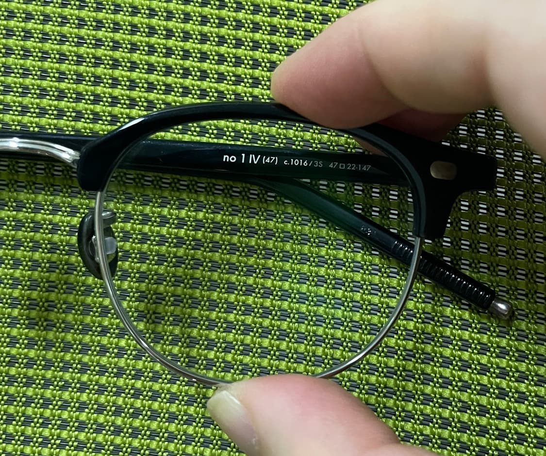 텐아이반 안경 하금테 no1 서몬트 상품이미지4