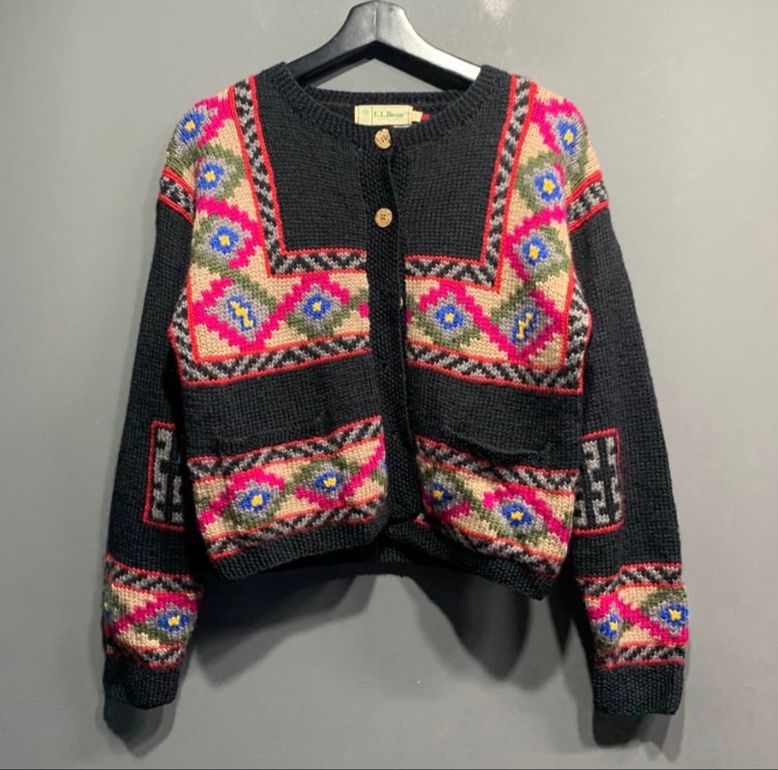 엘엘빈 에스닉 패턴 가디건 상품이미지1