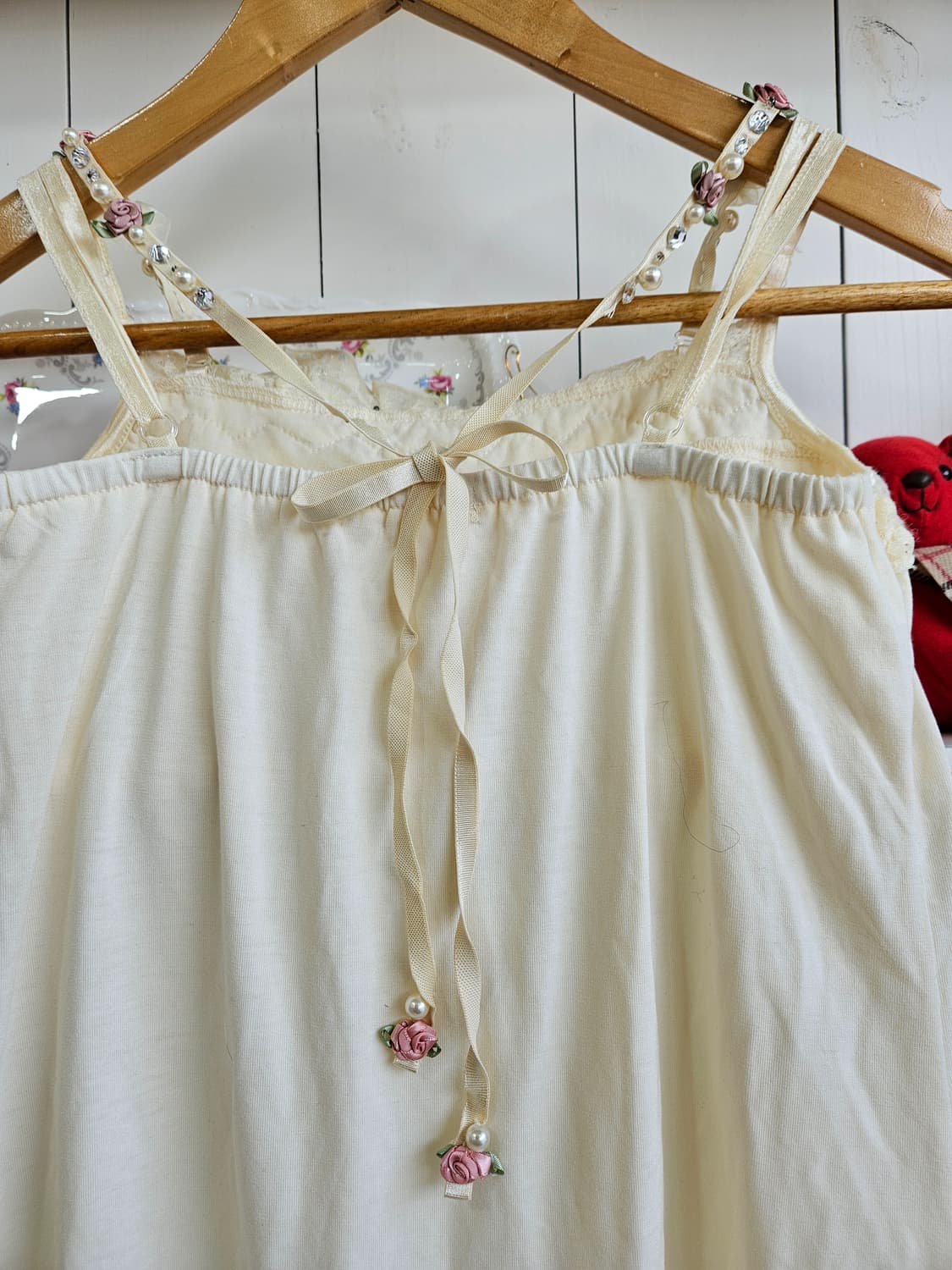 엑시즈팜(axes femme) 레이스 레이어드 슬립 상품이미지7