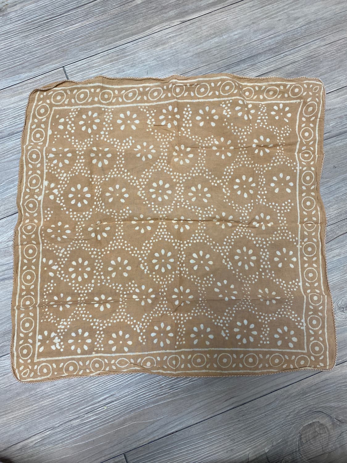 인도 빈티지 반다나 50x50cm 두건 히피 상품이미지1