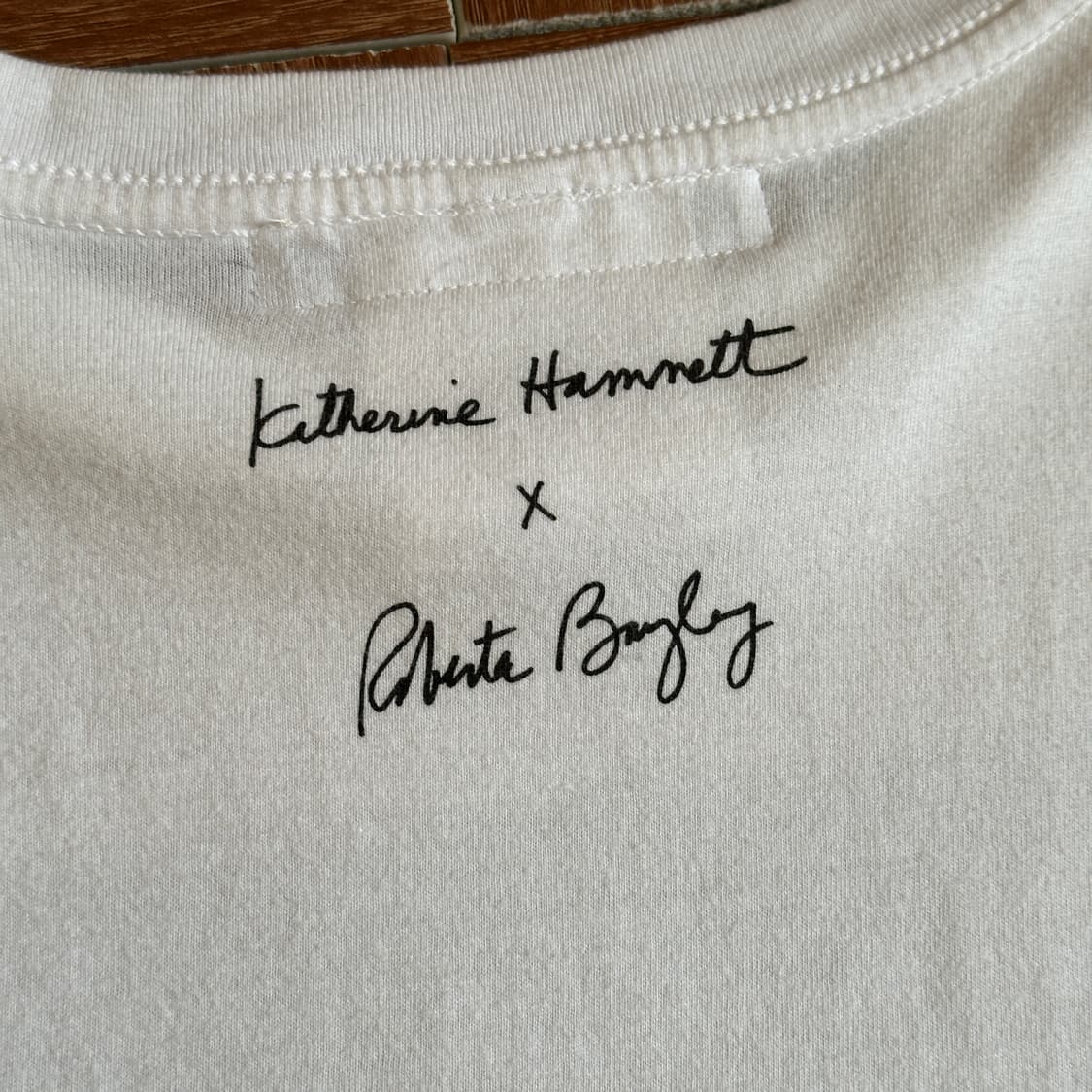 Katharine Hamnett X Roberta Bayley tee 상품이미지6
