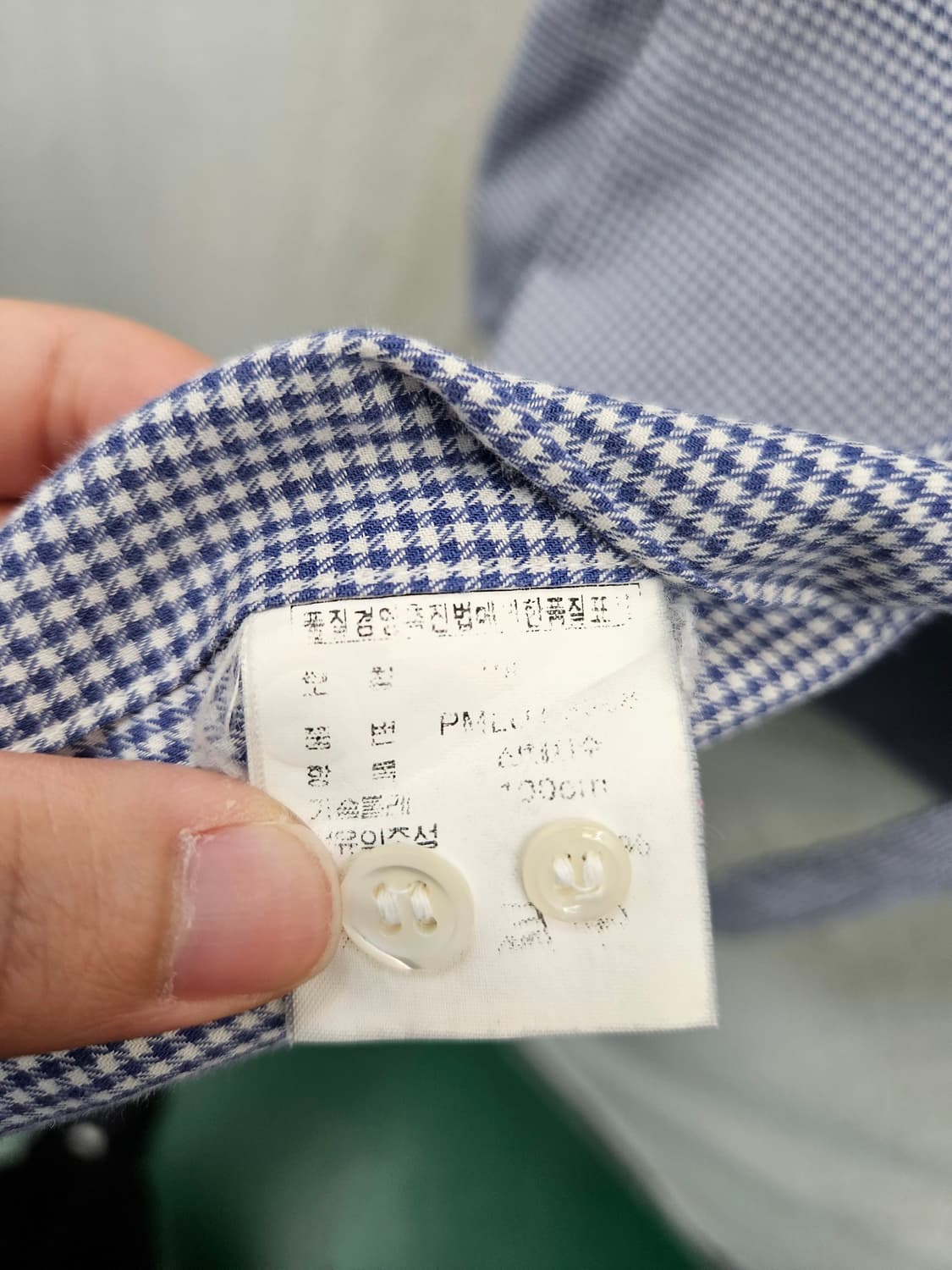 폴로 랄프로렌 체크 반팔 셔츠 상품이미지4