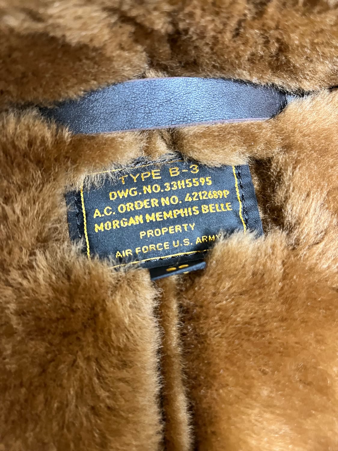 모건멤피스벨 B-3 무스탕 나카타쇼텐 상품이미지3