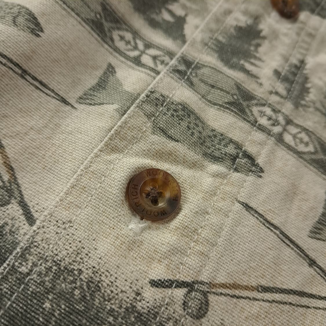 CK372 XL 울리치 90s 피싱프린트 셔츠 남방 상품이미지5