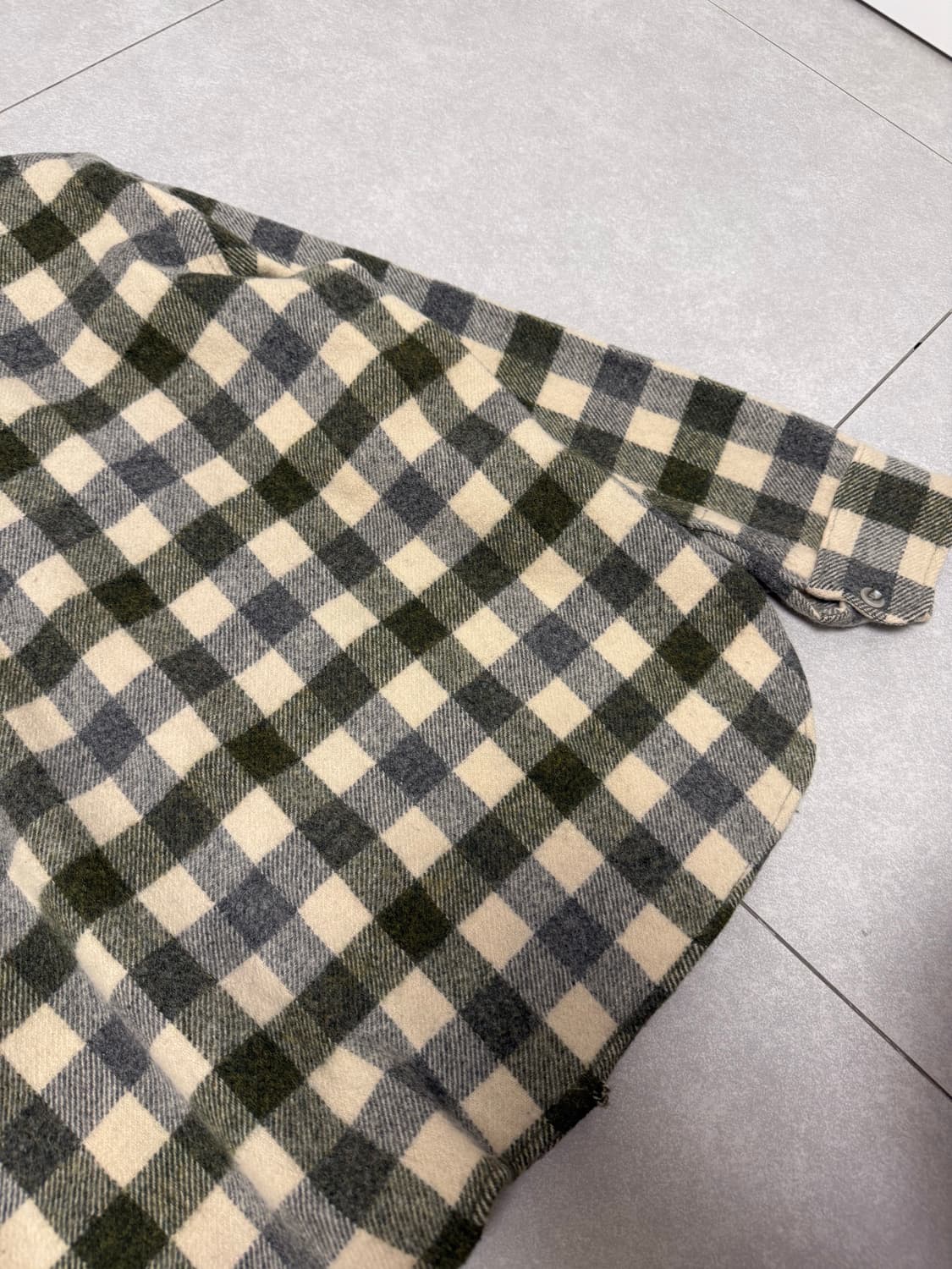 빈티지 울리치 울셔츠 XL 상품이미지8