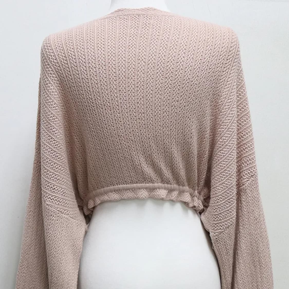 MYSTY WOMAN 핑크 볼레로 가디건 60475 상품이미지6