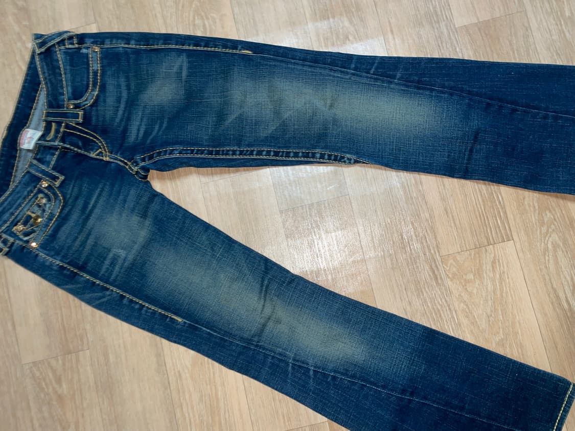 트루릴리젼 큐빅 로우라이즈 데님 팬츠 상품이미지5