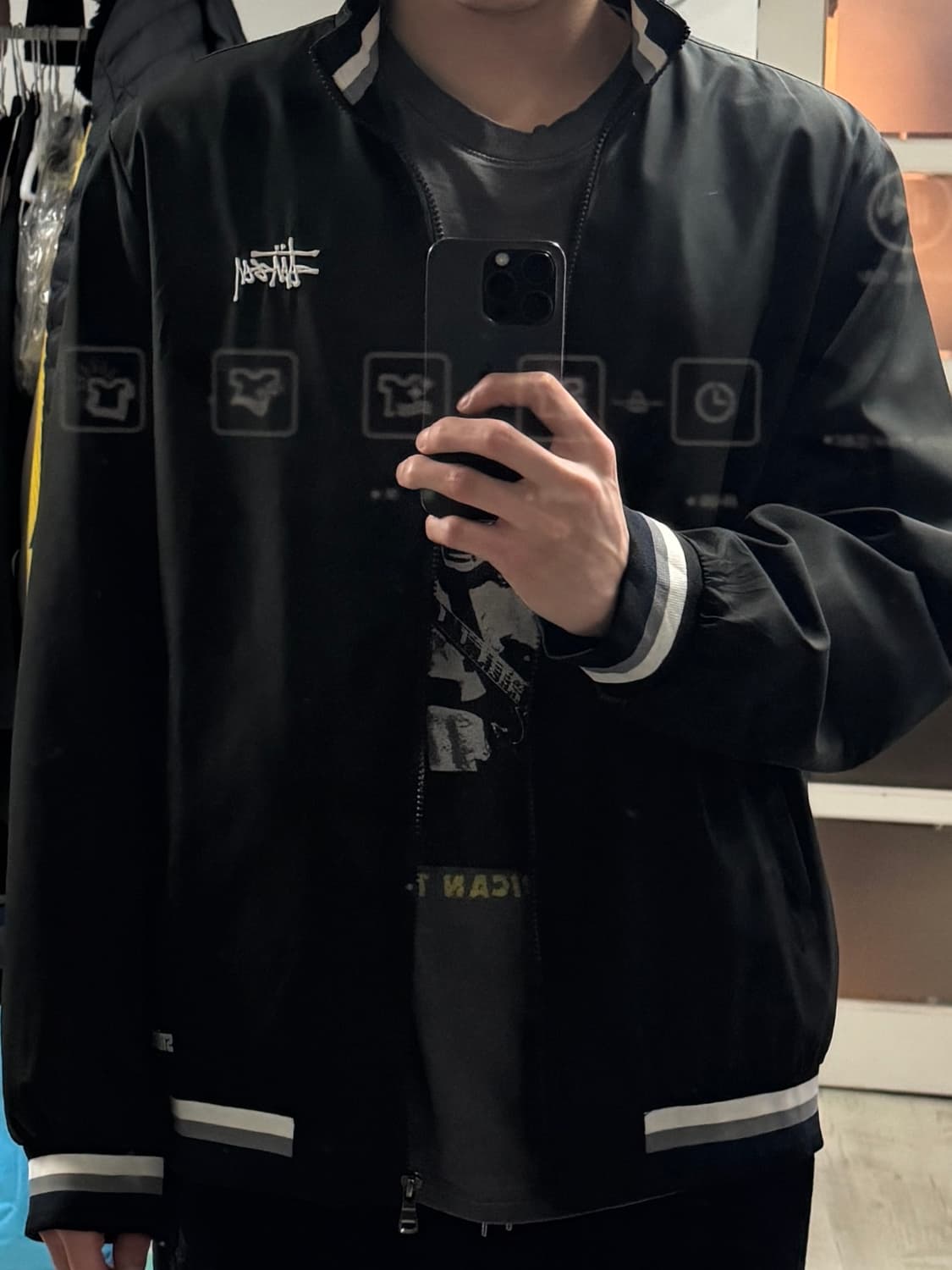 90s 스투시 GEAR 트랙 자켓 L사이즈 made in usa 상품이미지7