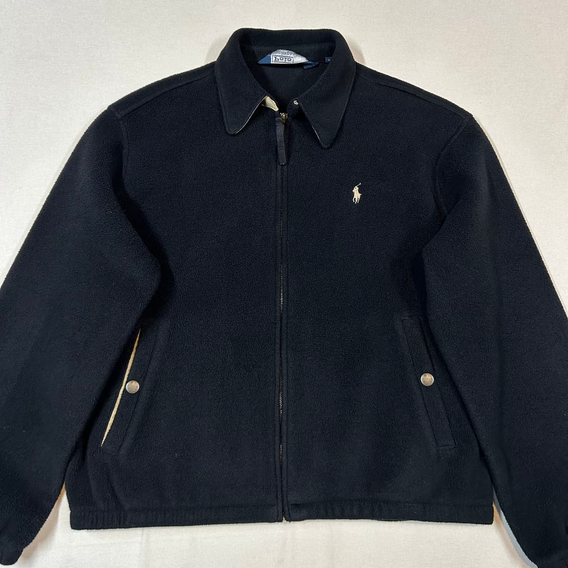 L) 폴로 랄프로렌 블랙 폴라텍 플리스 스윙탑 자켓 상품이미지2