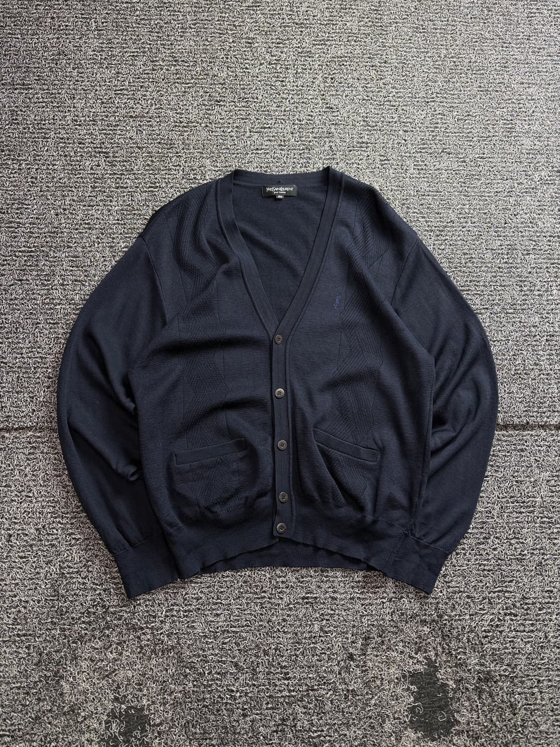 90s YSL 입생로랑 아카이브 미니멀 가디건 2979 상품이미지2