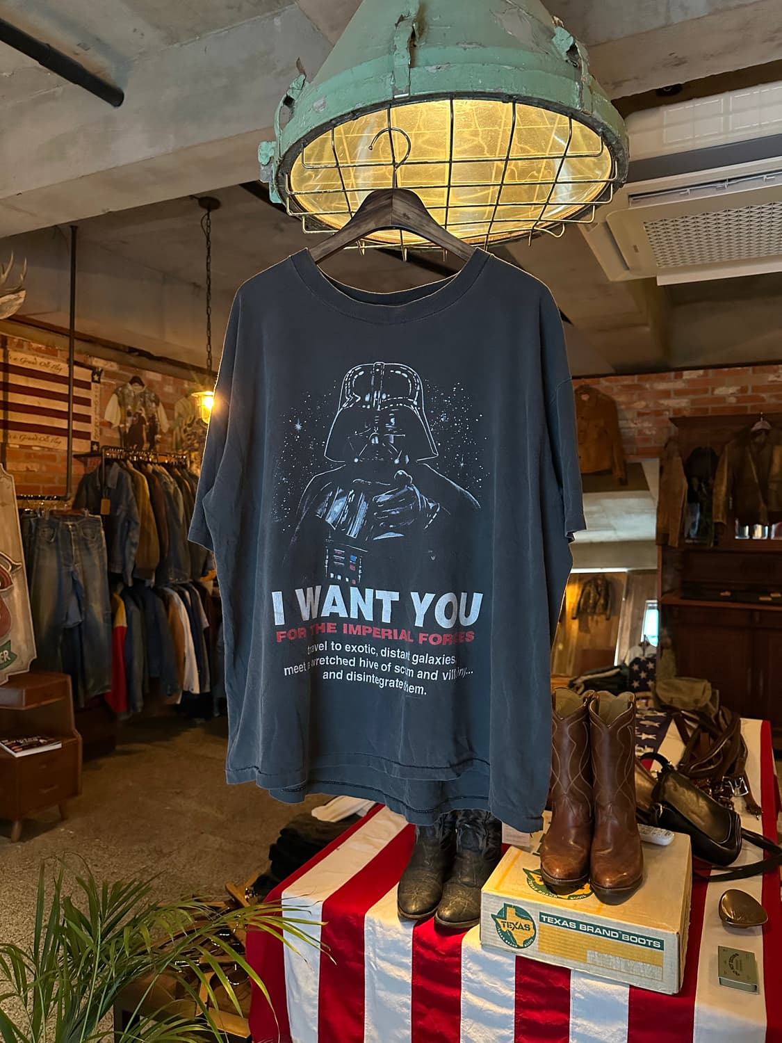 90s USA STAR WARS VINTAGE T SHIRT 상품이미지1