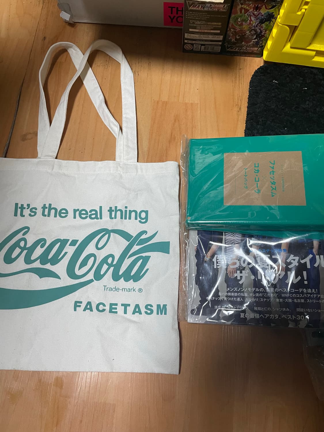 파세타즘 x 코카콜라 에코백 2019년 8월 잡지부록 상품이미지2