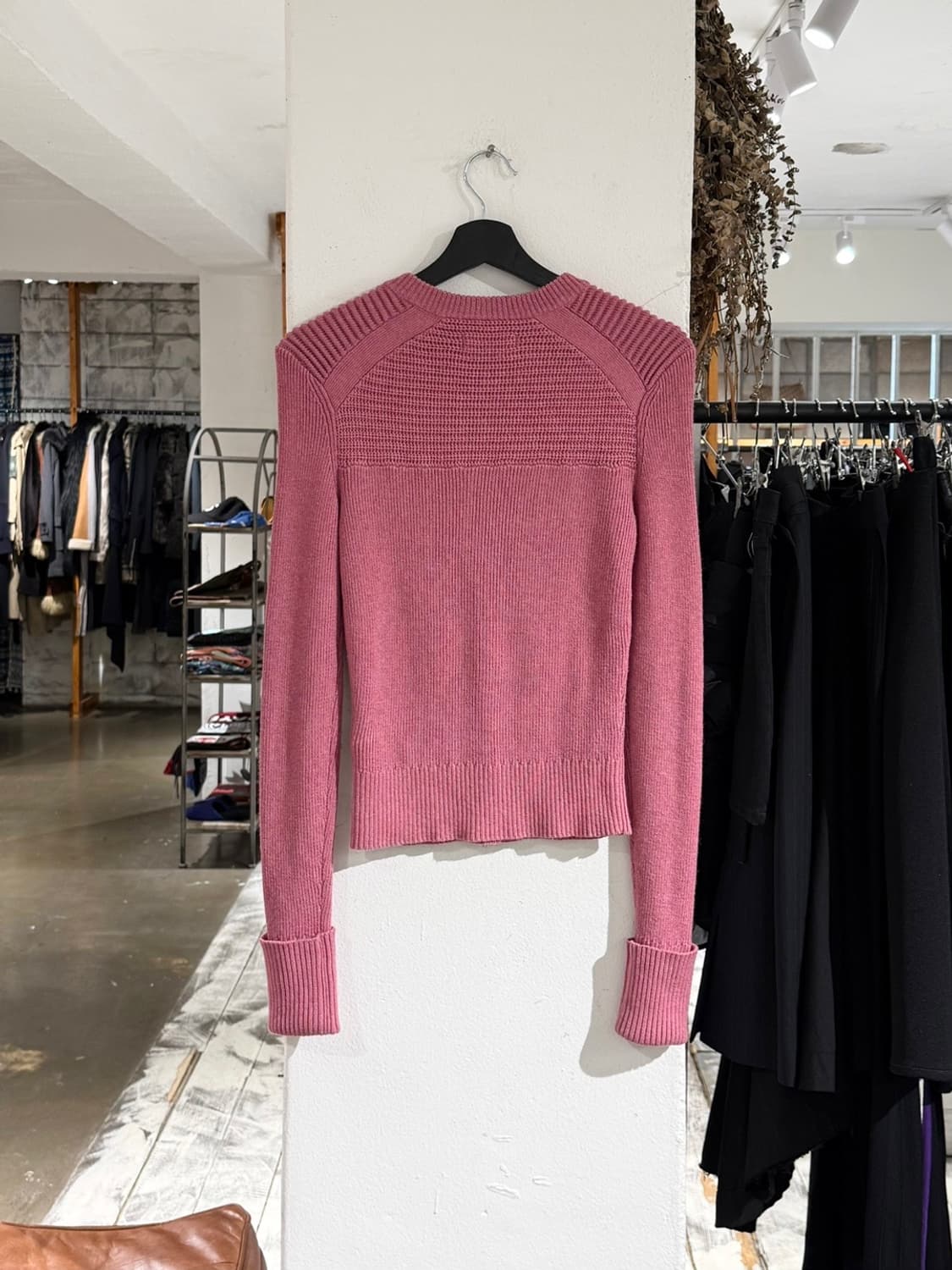 이자벨 마랑 에뚜왈 핑크 코일레 버튼 니트 스웨터 상품이미지6