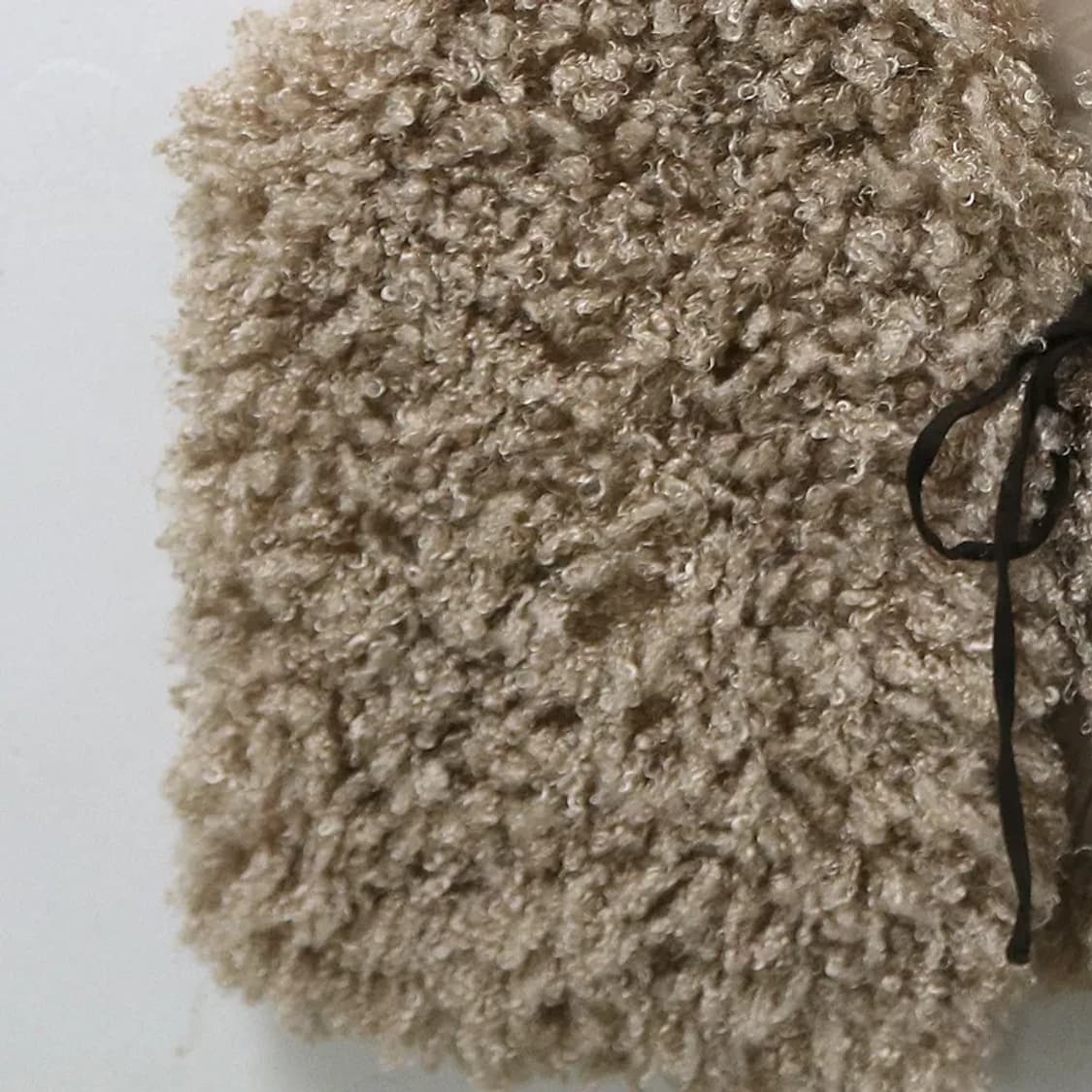 부클 퍼 발레코어 베스트 63599 상품이미지4