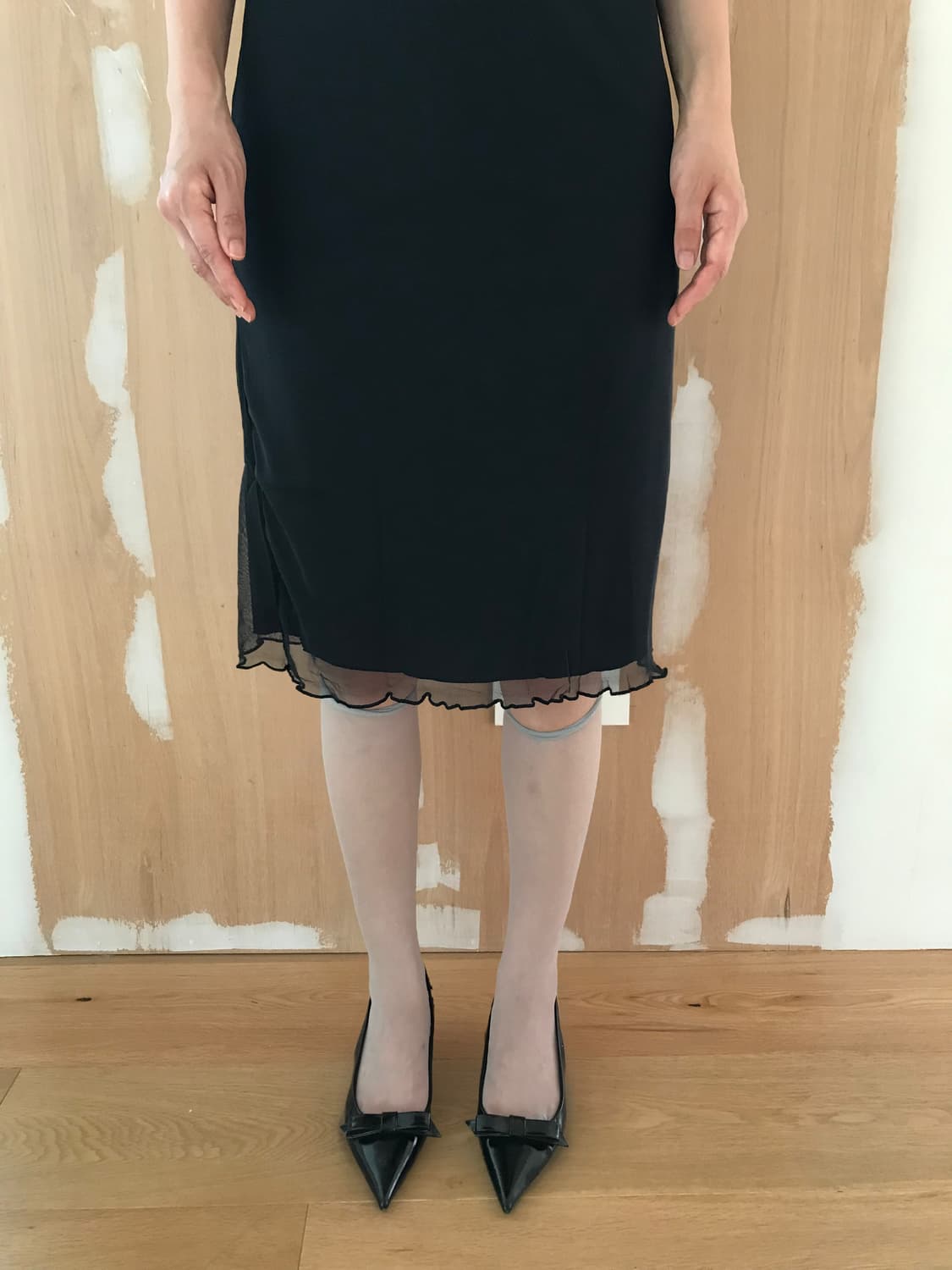 vintage lace mash one-piece  상품이미지5
