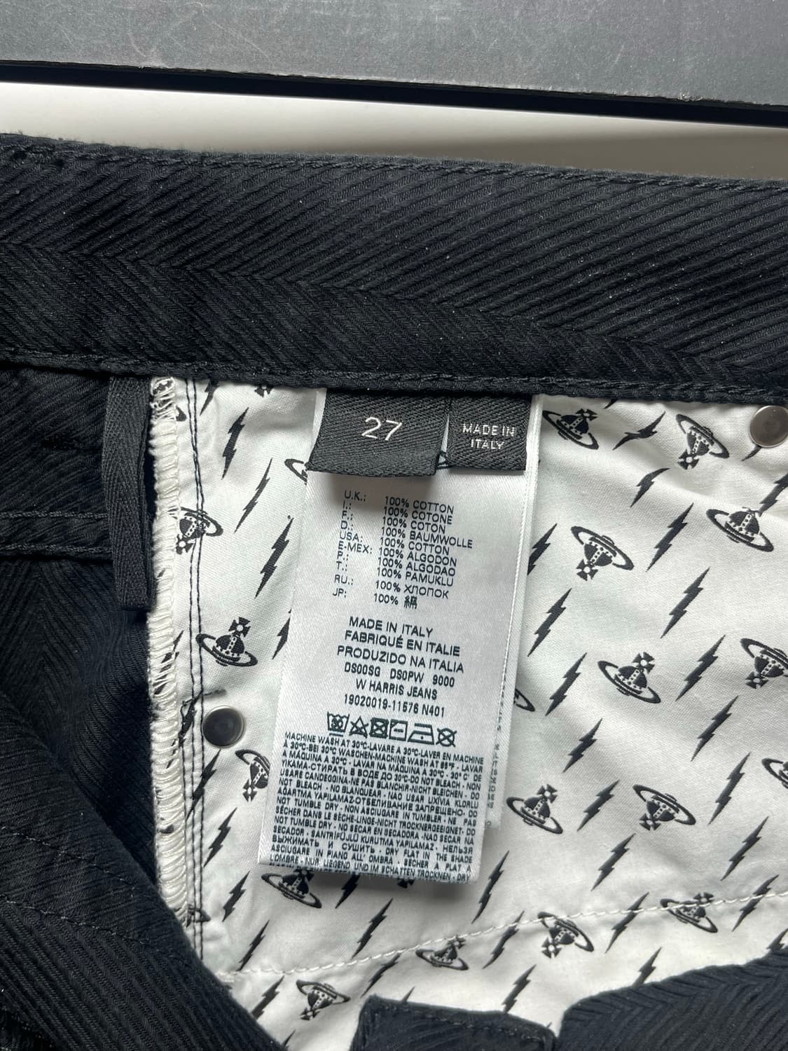 비비안 웨스트우드 블랙진 상품이미지5