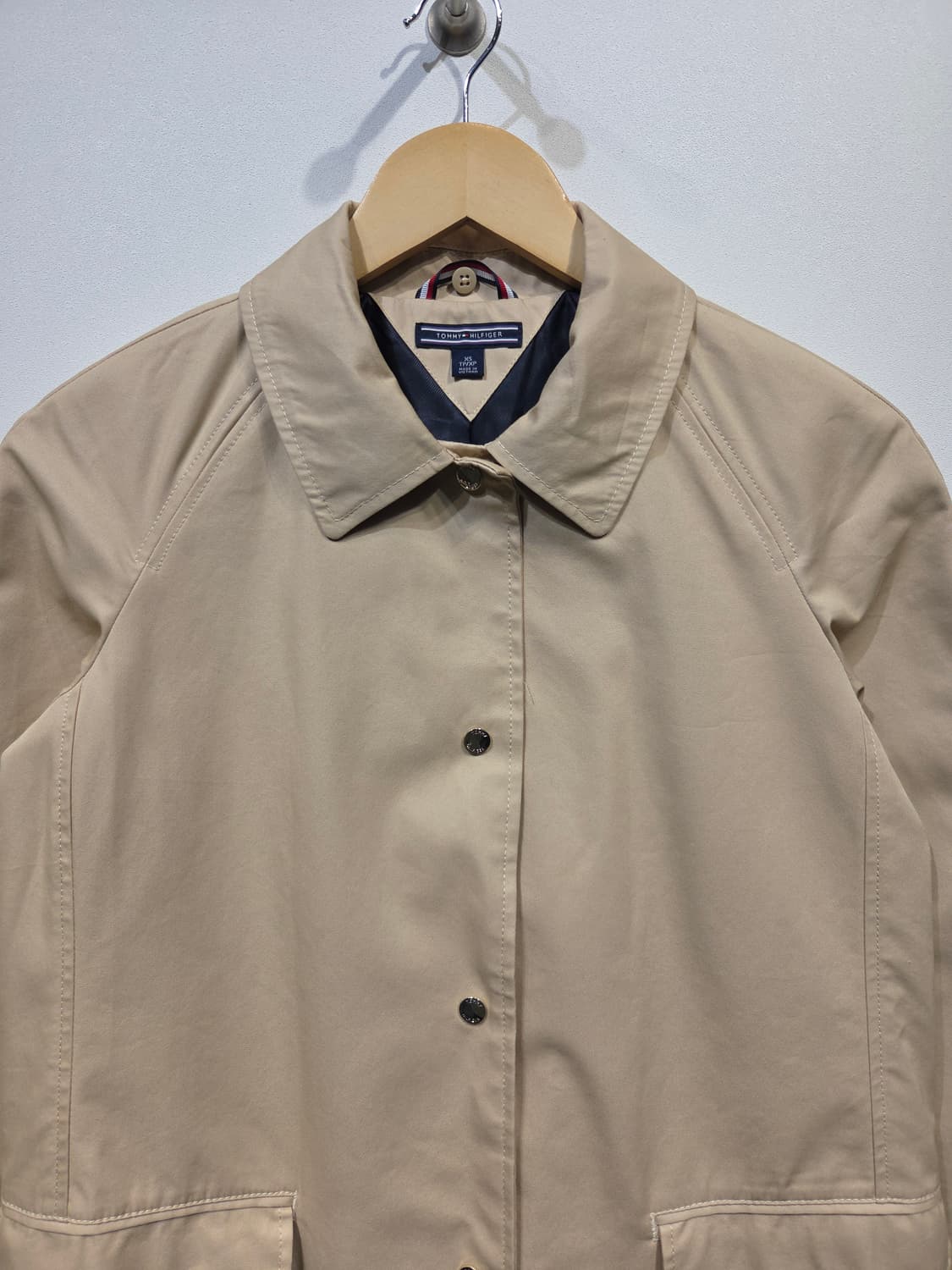 타미힐피거 여성 싱글 트렌치 맥코트 상품이미지3