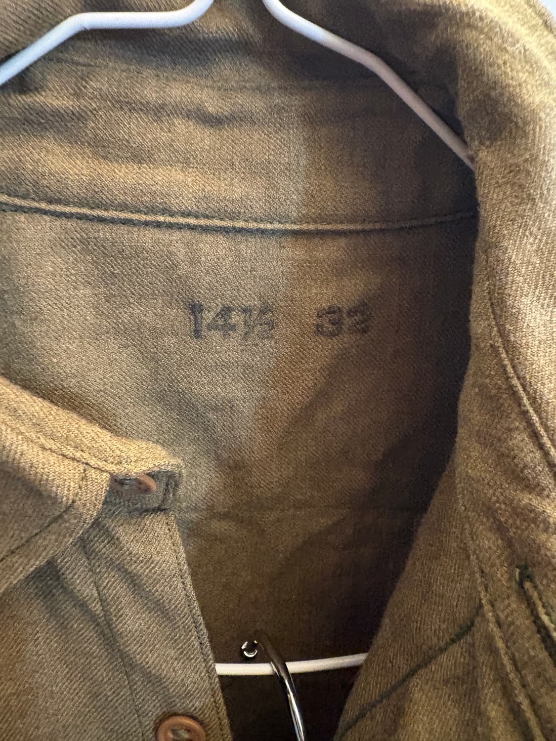 40‘s US Army M-1937 Wool Flannel shirt 상품이미지2